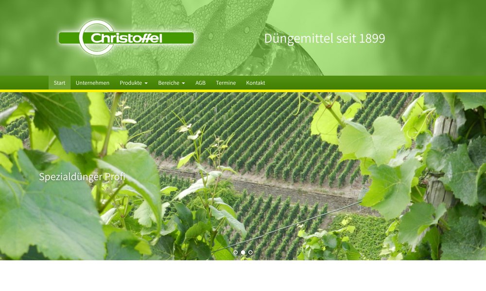 Referenz: Website christoffel-trier.de